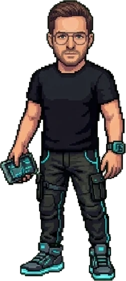 Akın pixel karakteri