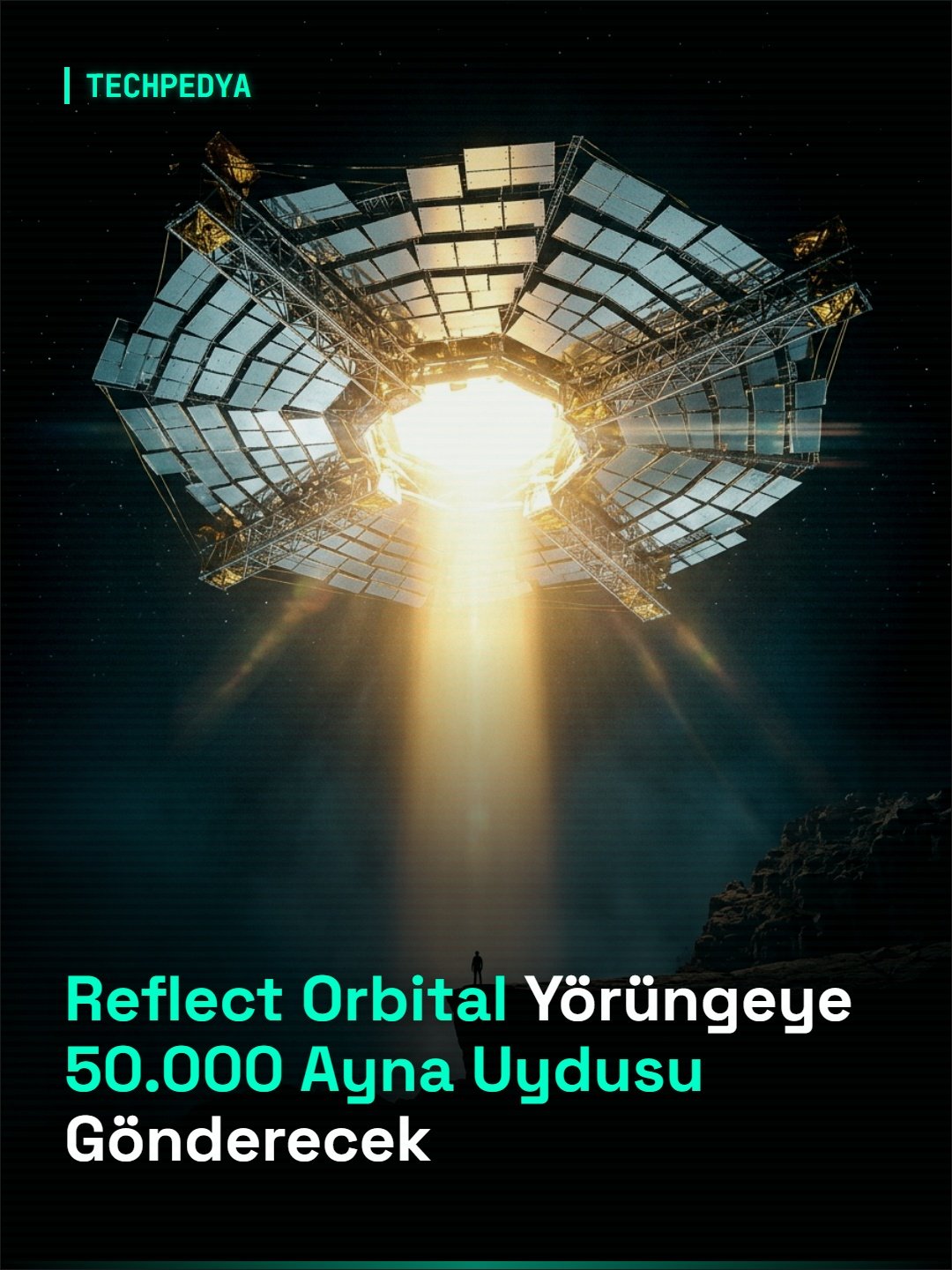 Reflect Orbital Yörüngeye 50.000 Ayna Uydusu Gönderecek