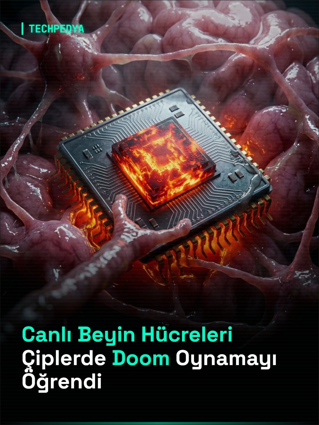 Canlı Beyin Hücreleri Çiplerde Doom Oynamayı Öğrendi