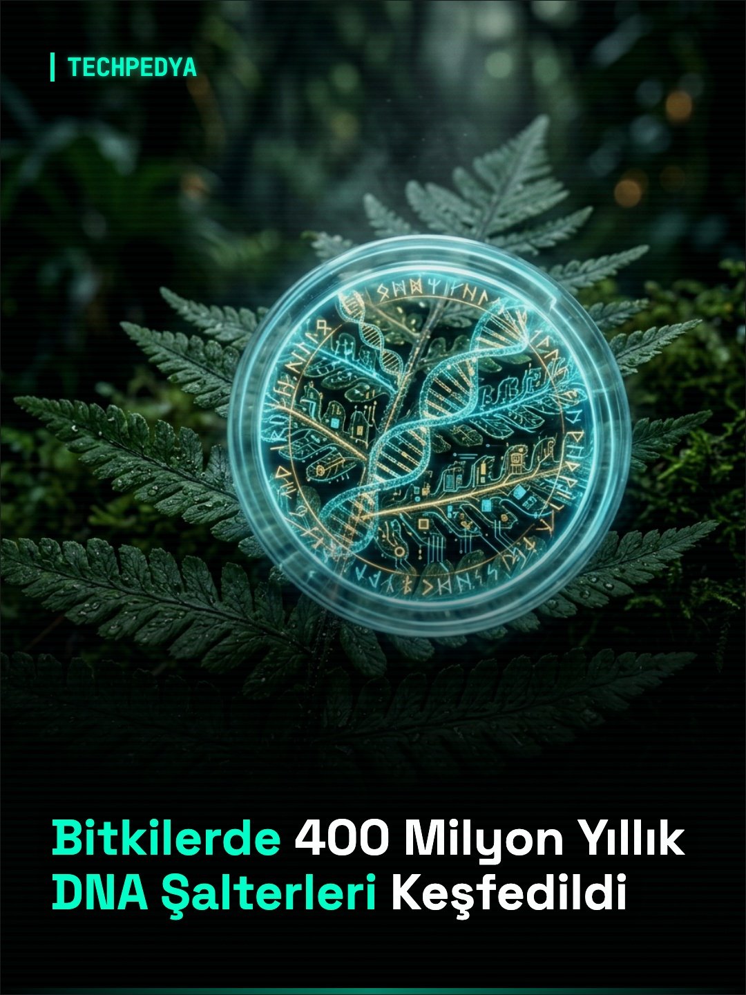 Bitkilerde 400 Milyon Yıllık DNA Şalterleri Keşfedildi
