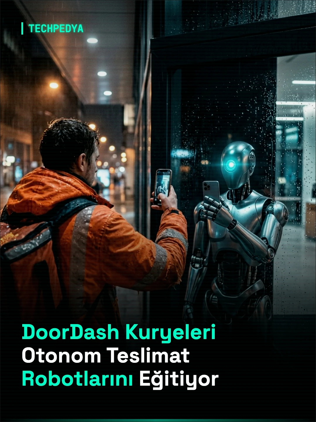 DoorDash Kuryeleri Otonom Teslimat Robotlarını Eğitiyor