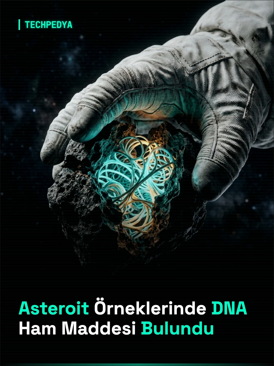 Asteroit Örneklerinde DNA Ham Maddesi Bulundu