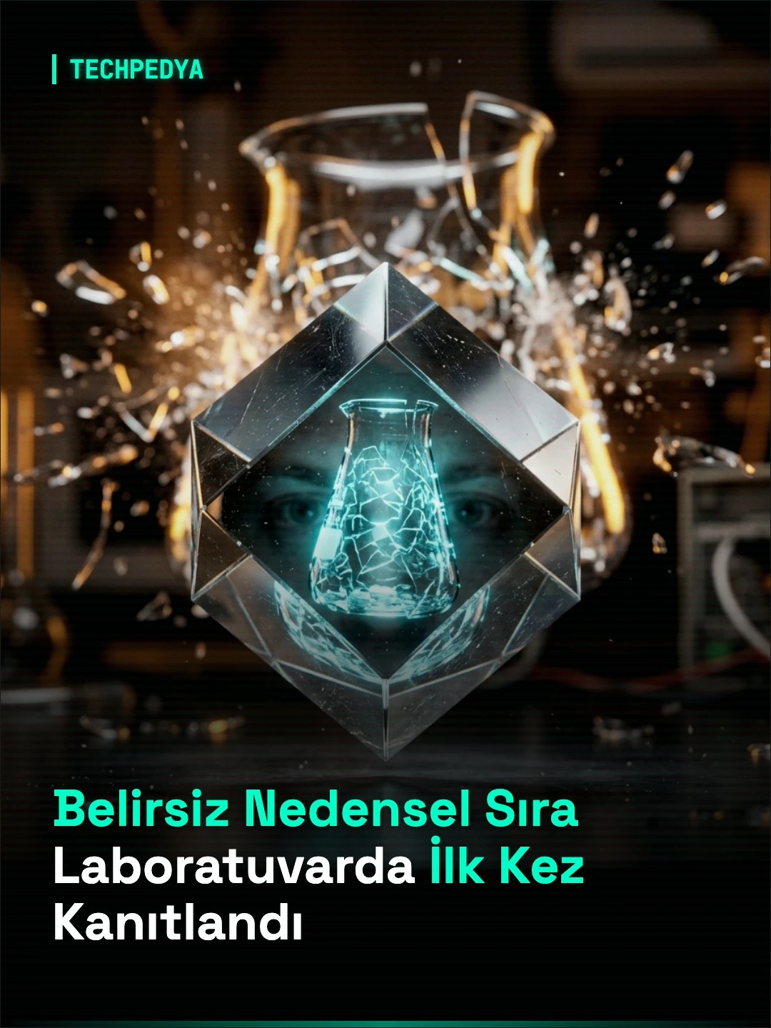 Belirsiz Nedensel Sıra Laboratuvarda İlk Kez Kanıtlandı