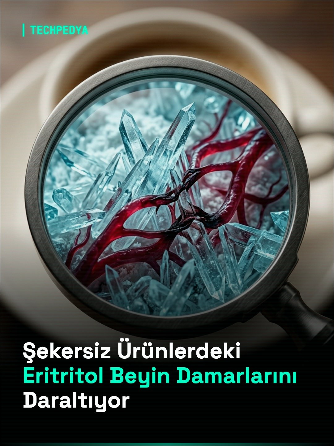Şekersiz Ürünlerdeki Eritritol Beyin Damarlarını Daraltıyor