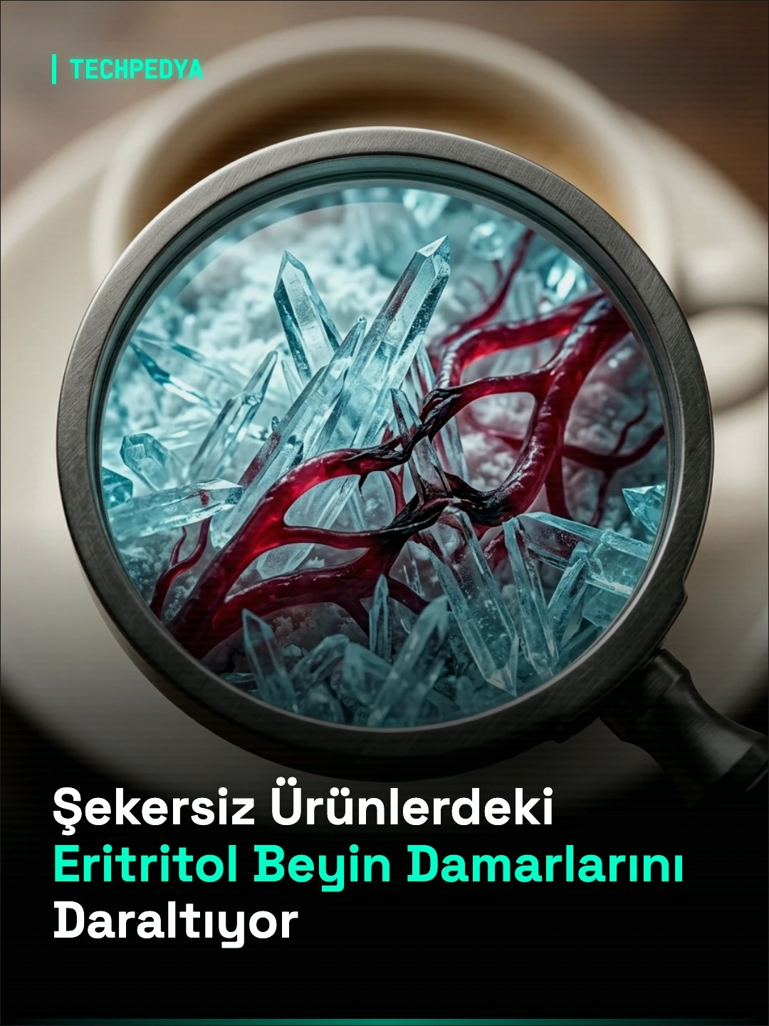 Şekersiz Ürünlerdeki Eritritol Beyin Damarlarını Daraltıyor
