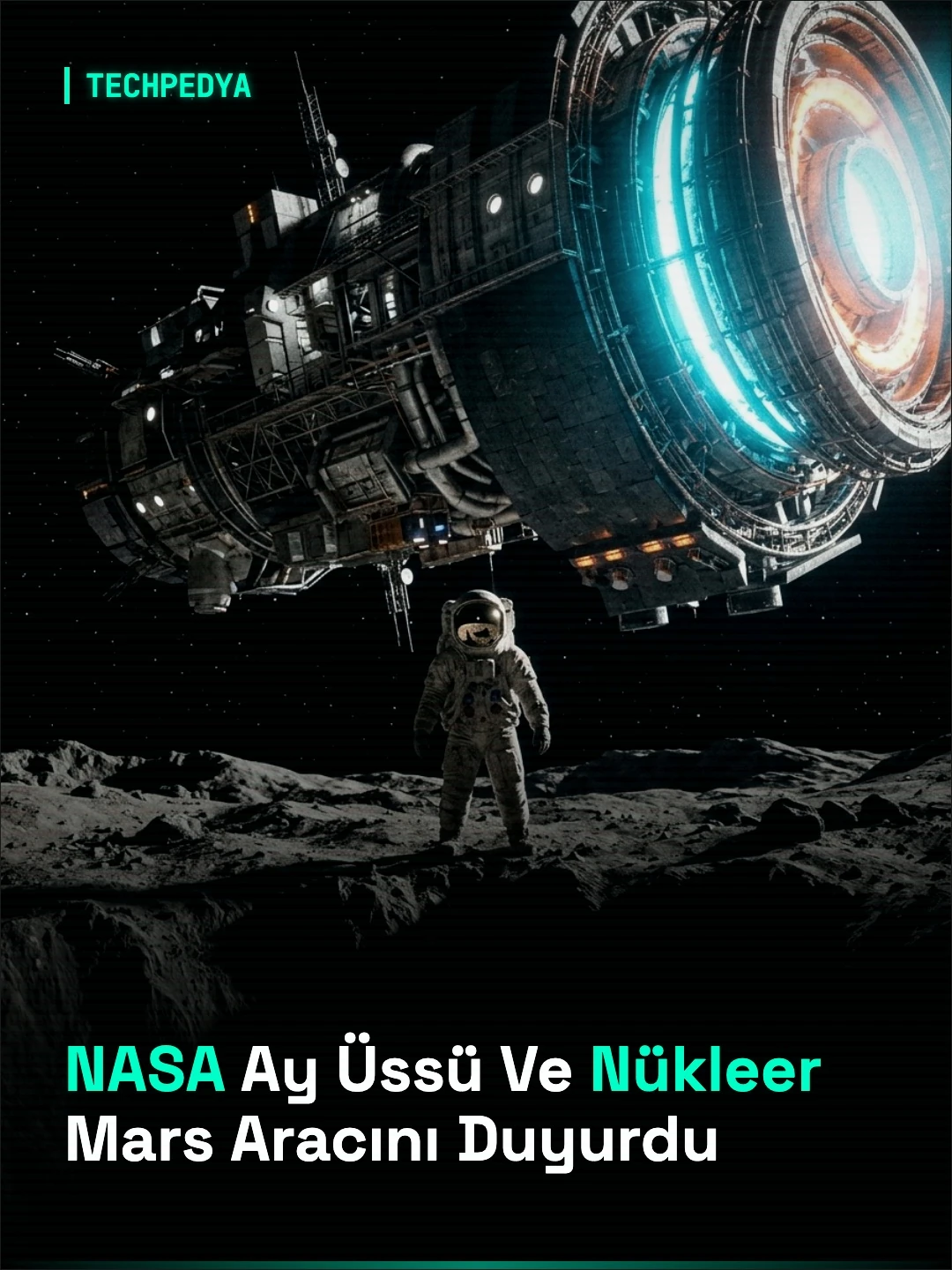 NASA Ay Üssü Ve Nükleer Mars Aracını Duyurdu