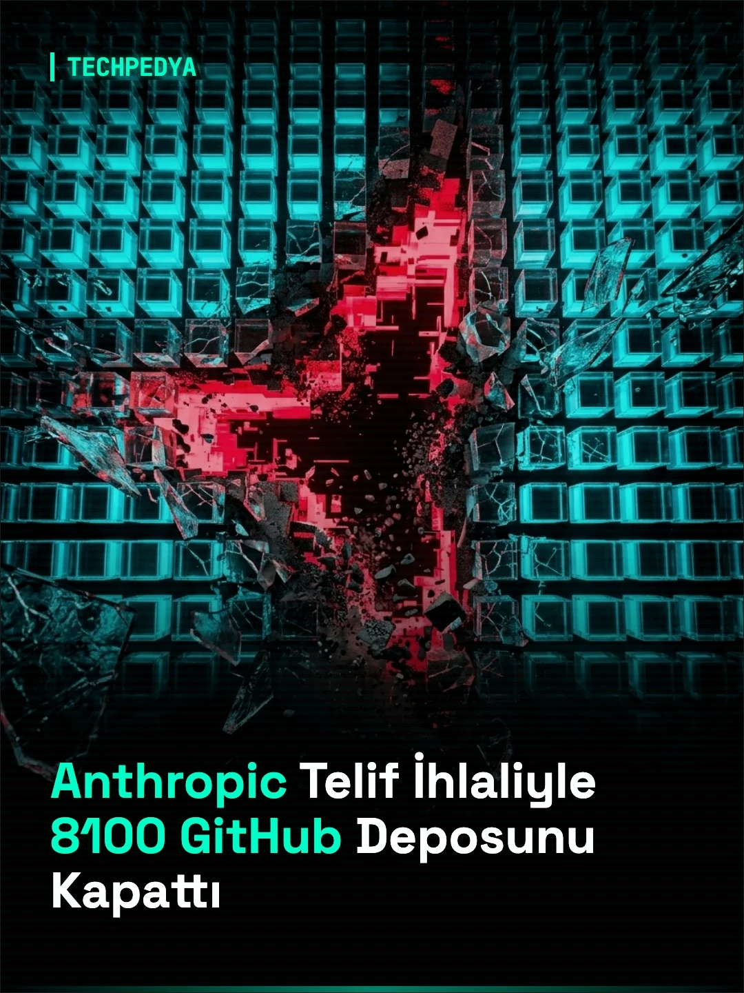 Anthropic Telif İhlaliyle 8100 GitHub Deposunu Kapattı