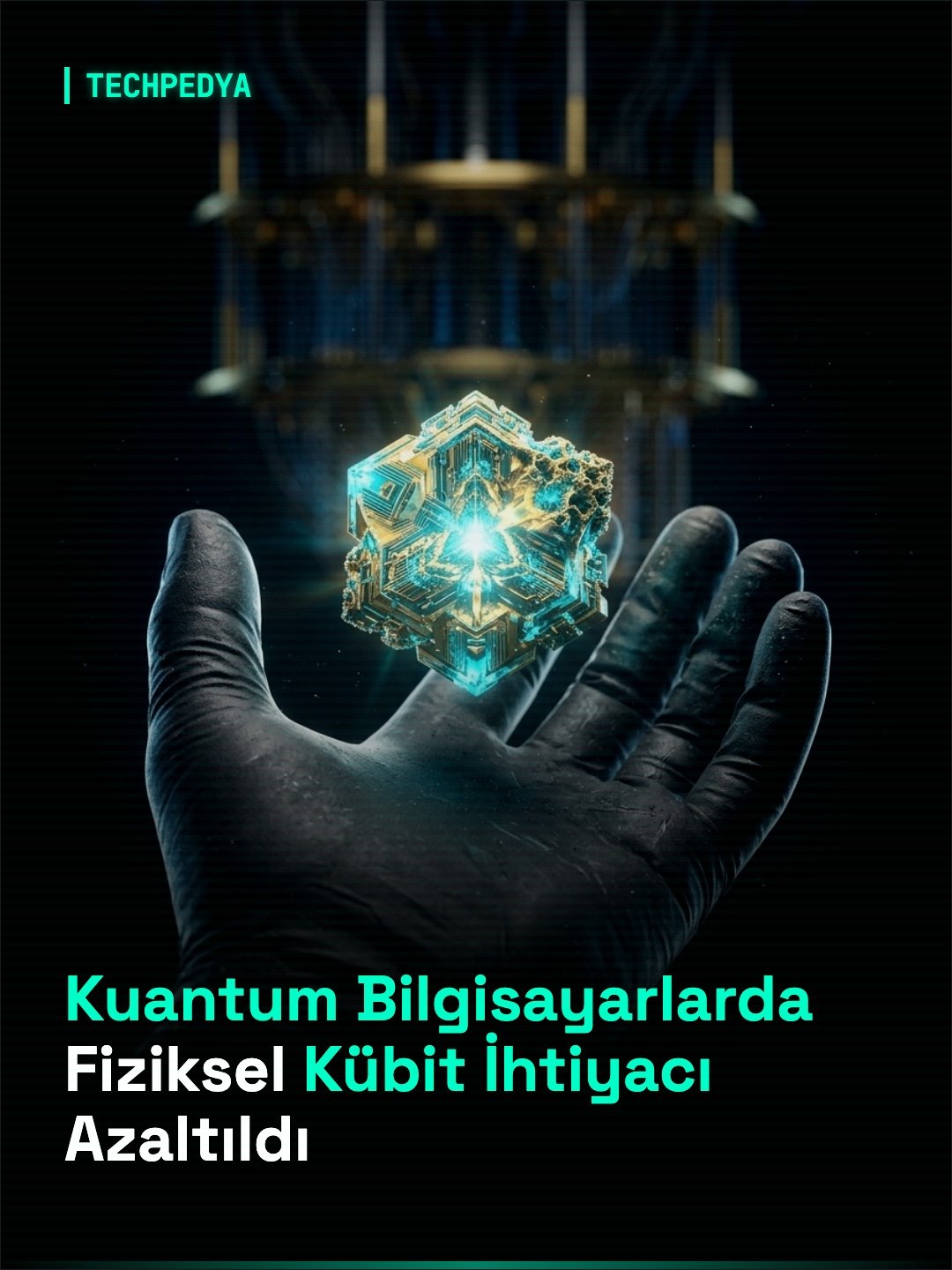 Kuantum Bilgisayarlarda Fiziksel Kübit İhtiyacı Azaltıldı