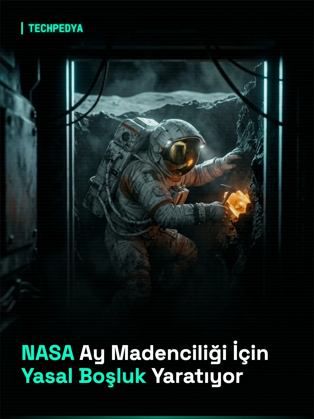 NASA Ay Madenciliği İçin Yasal Boşluk Yaratıyor