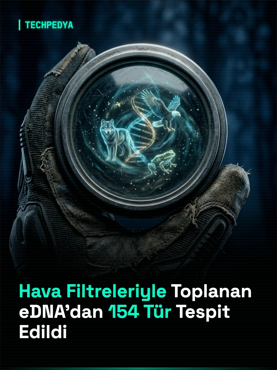 Hava Filtreleriyle Toplanan eDNA'dan 154 Tür Tespit Edildi