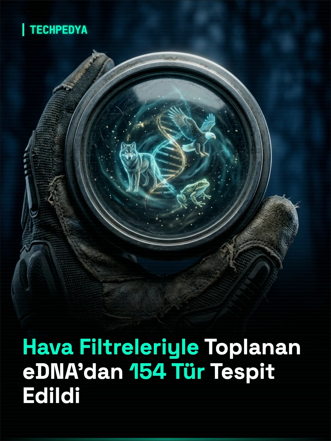 Hava Filtreleriyle Toplanan eDNA'dan 154 Tür Tespit Edildi