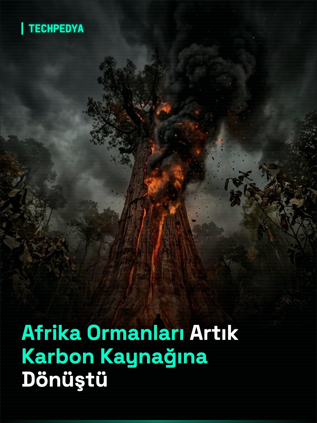 Afrika Ormanları Artık Karbon Kaynağına Dönüştü