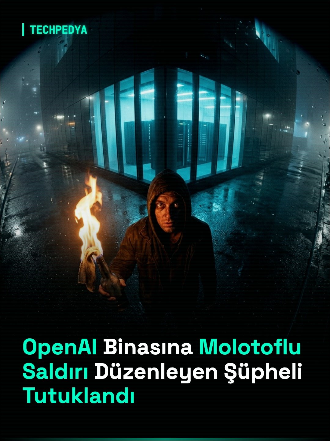 OpenAI Binasına Molotoflu Saldırı Düzenleyen Şüpheli Tutuklandı