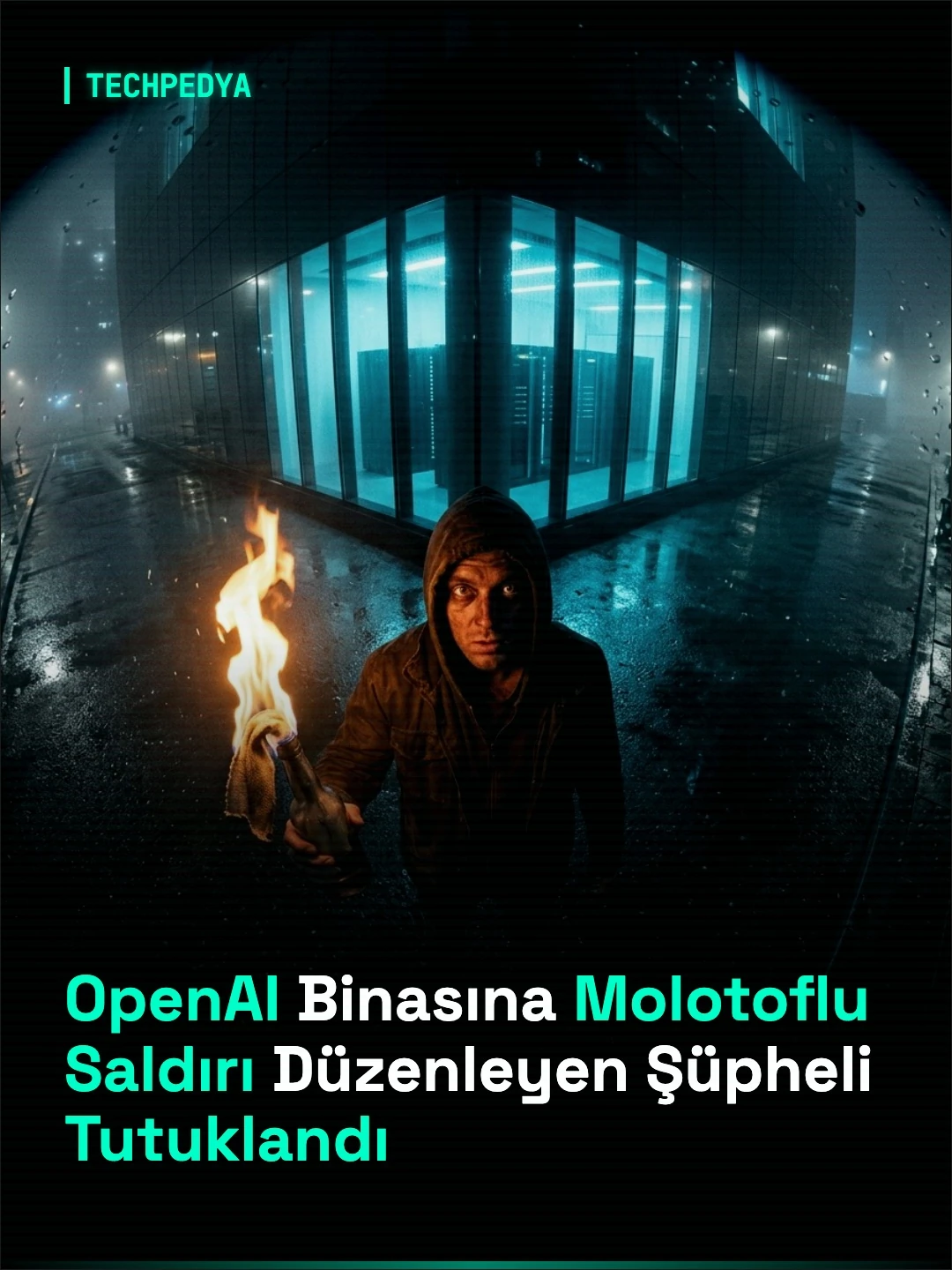 OpenAI Binasına Molotoflu Saldırı Düzenleyen Şüpheli Tutuklandı