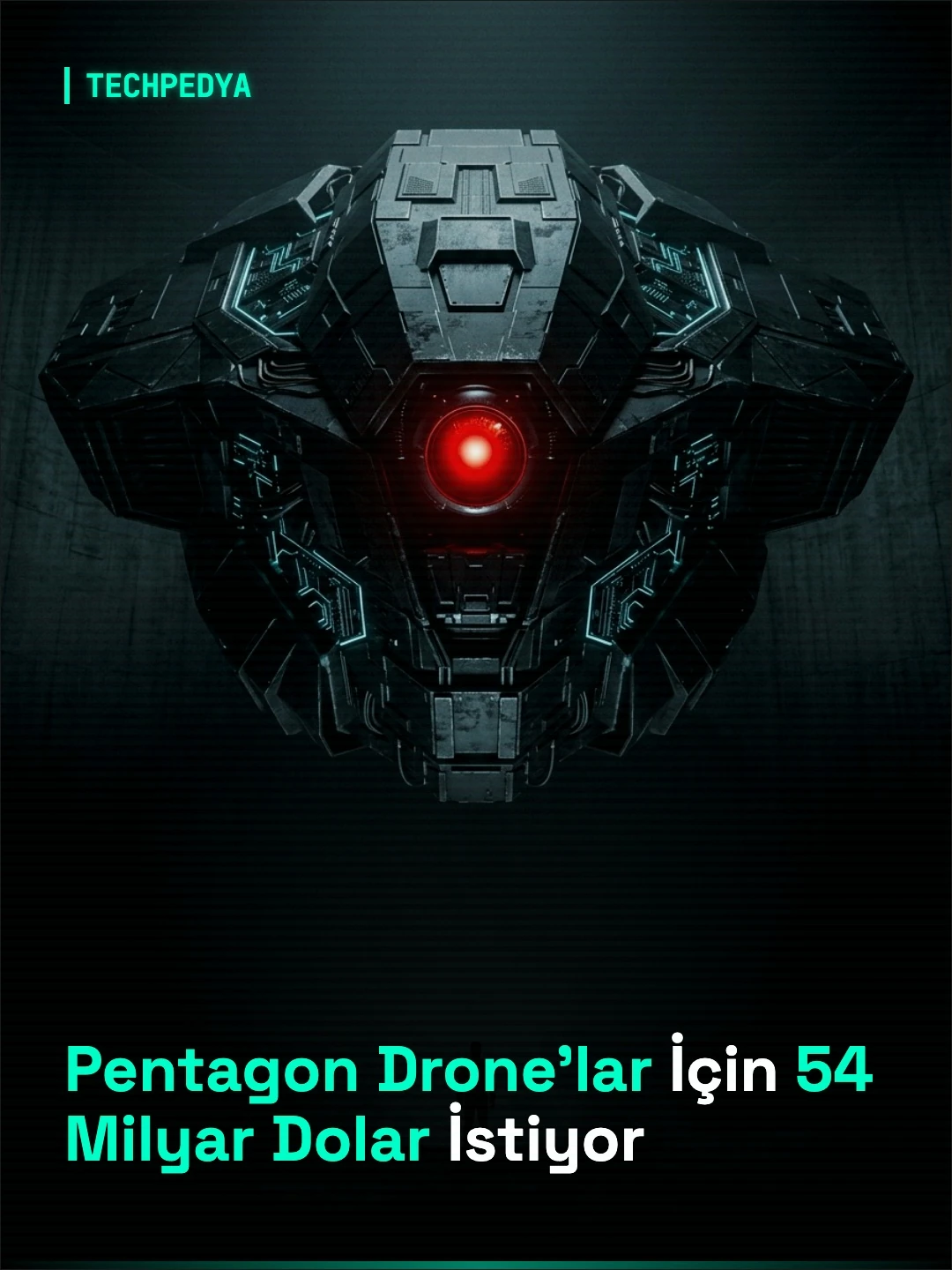 Pentagon Drone'lar İçin 54 Milyar Dolar İstiyor