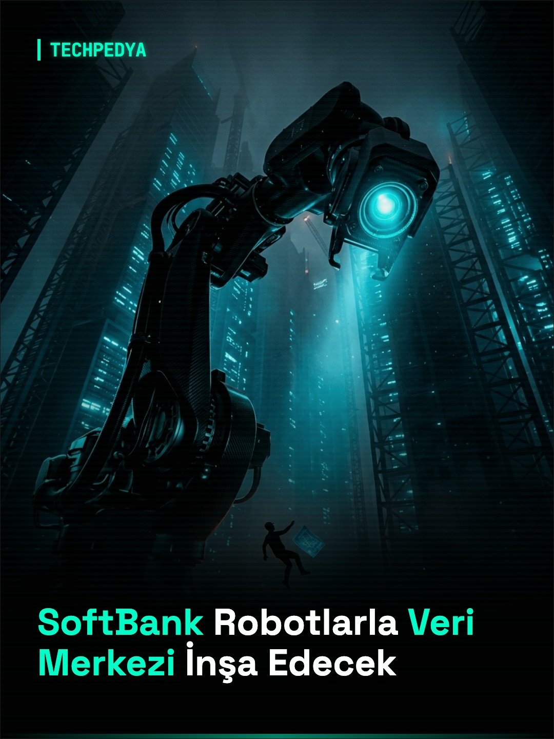 SoftBank Robotlarla Veri Merkezi İnşa Edecek