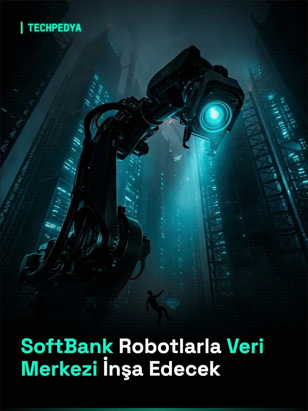 SoftBank Robotlarla Veri Merkezi İnşa Edecek
