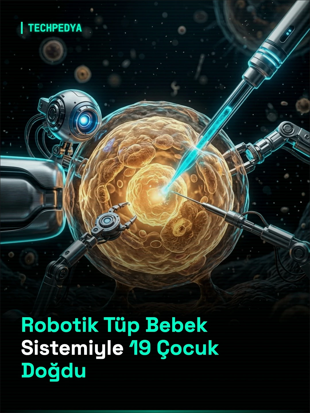 Robotik Tüp Bebek Sistemiyle 19 Çocuk Doğdu