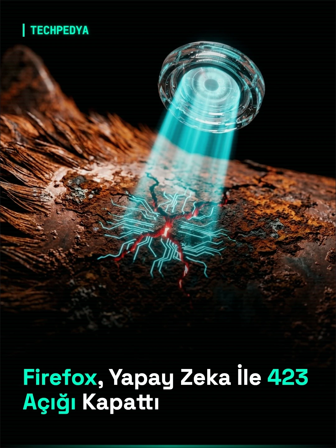 Firefox, Yapay Zeka İle 423 Açığı Kapattı