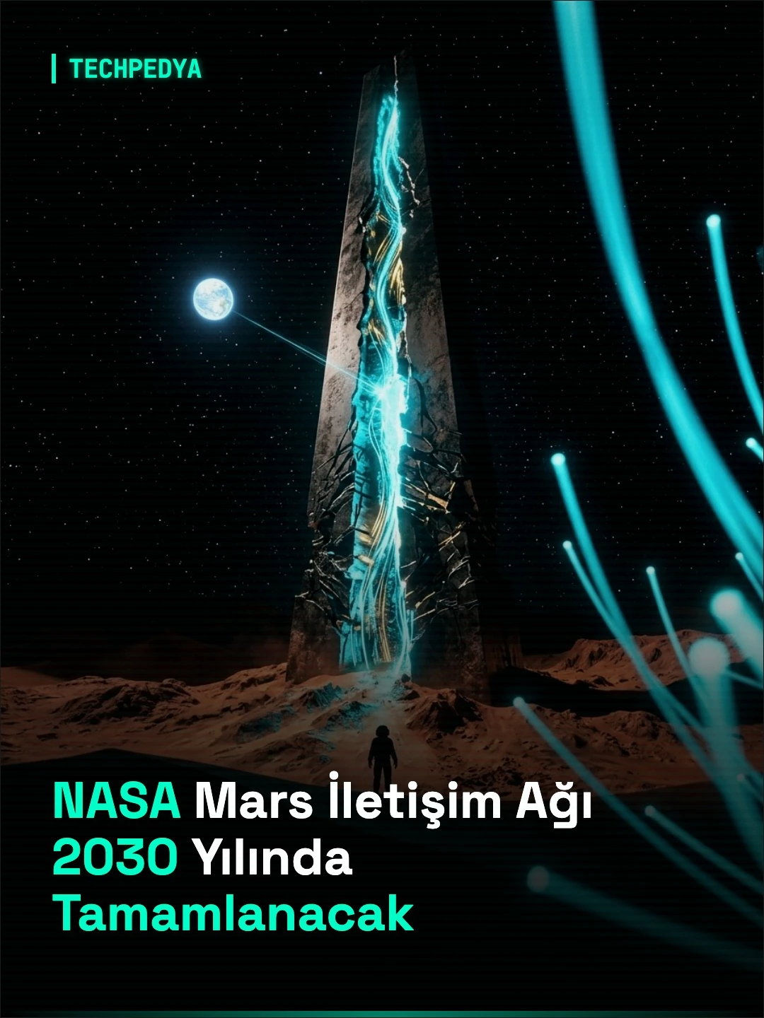 NASA Mars İletişim Ağı 2030 Yılında Tamamlanacak