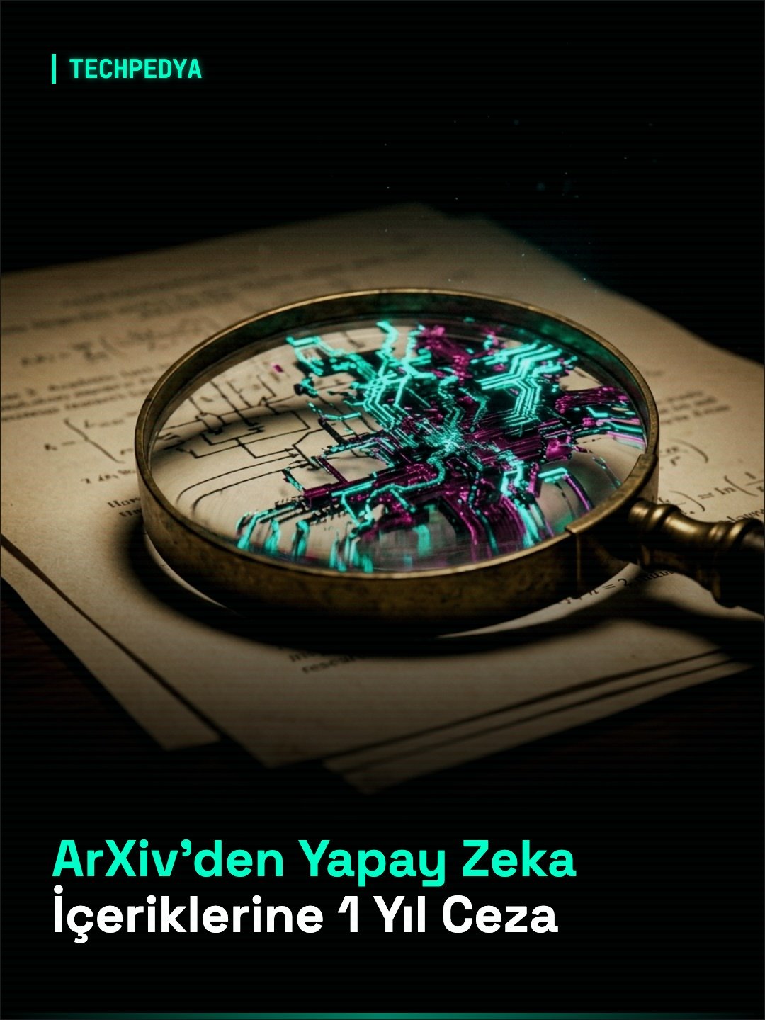 ArXiv'den Yapay Zeka İçeriklerine 1 Yıl Ceza