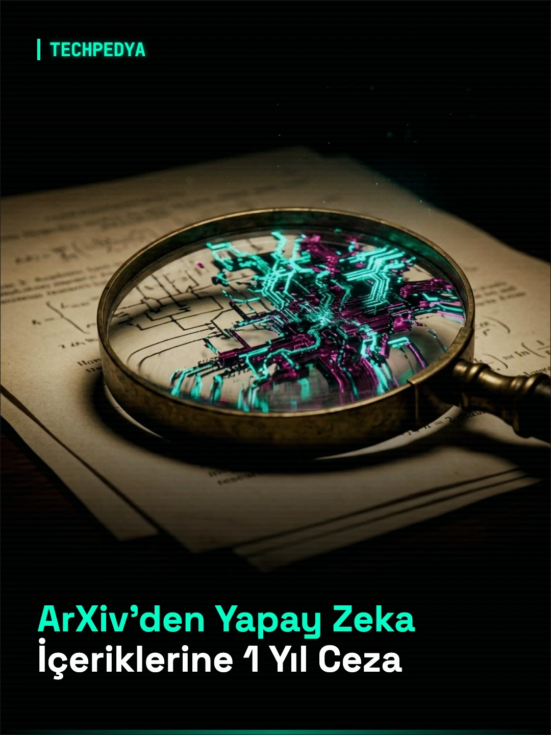 ArXiv'den Yapay Zeka İçeriklerine 1 Yıl Ceza
