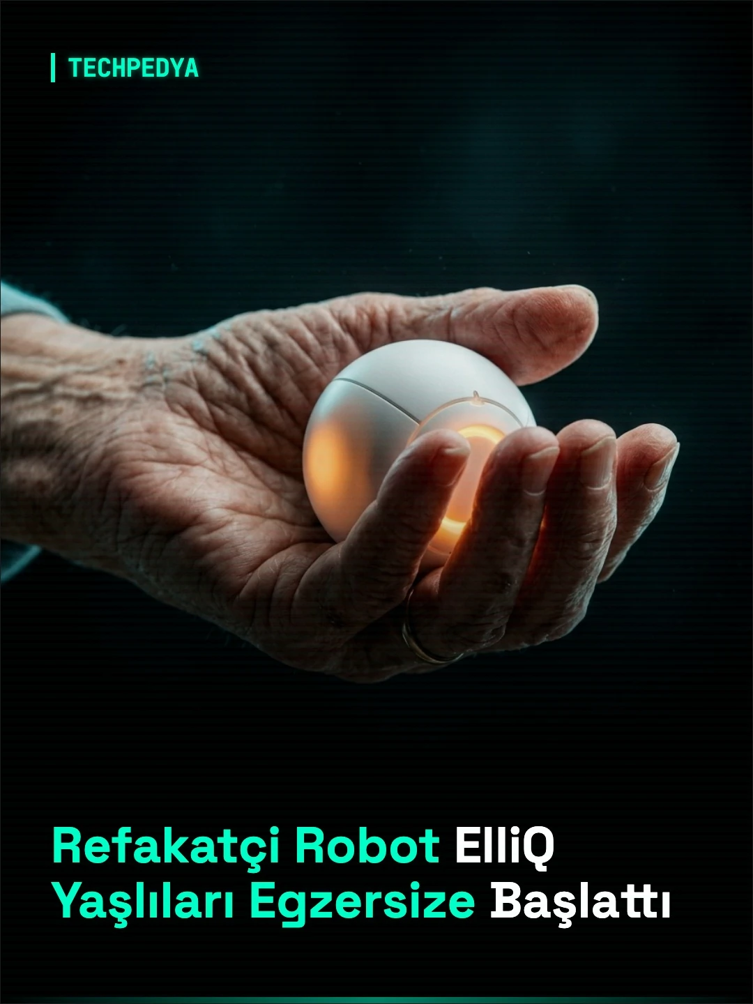 Refakatçi Robot ElliQ Yaşlıları Egzersize Başlattı