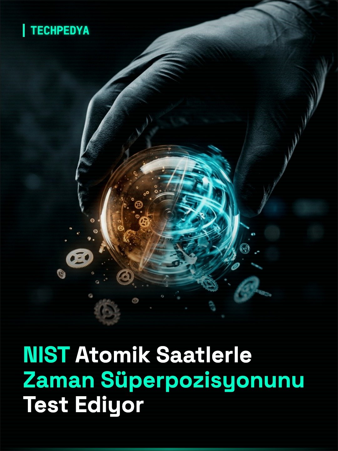 NIST Atomik Saatlerle Zaman Süperpozisyonunu Test Ediyor