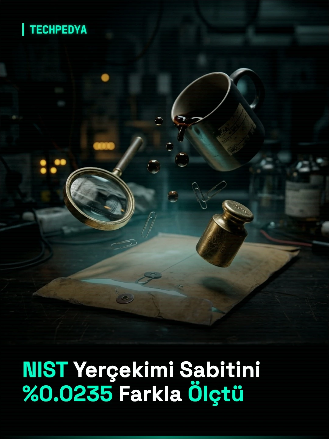 NIST Yerçekimi Sabitini %0.0235 Farkla Ölçtü