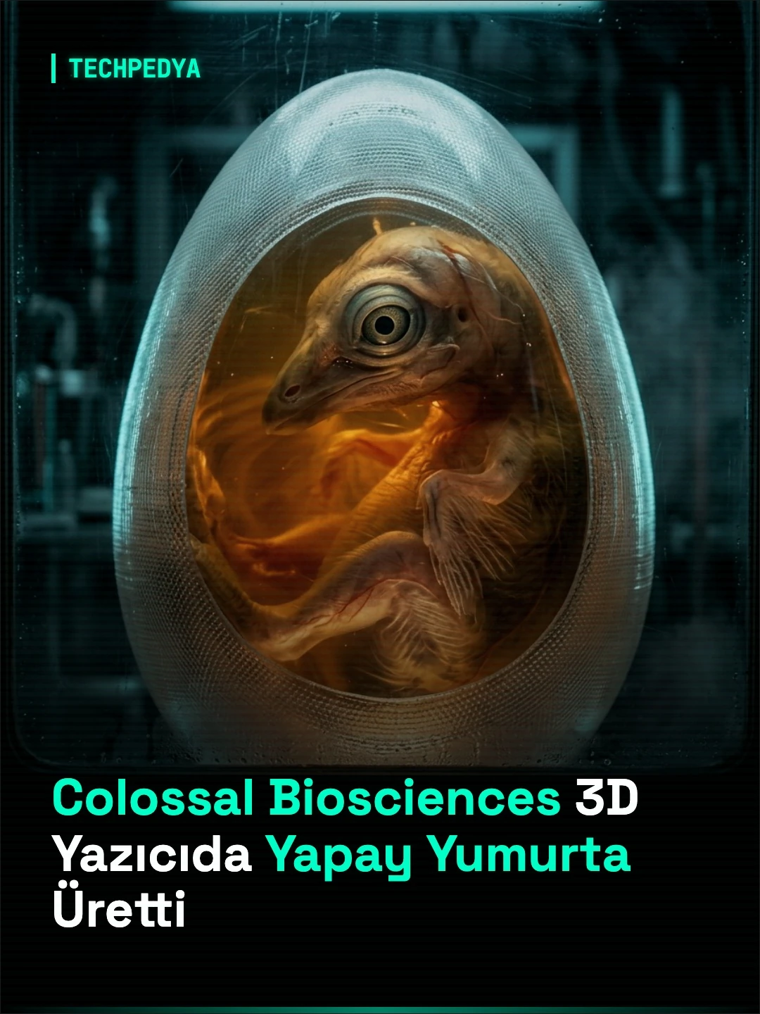 Colossal Biosciences 3D Yazıcıda Yapay Yumurta Üretti