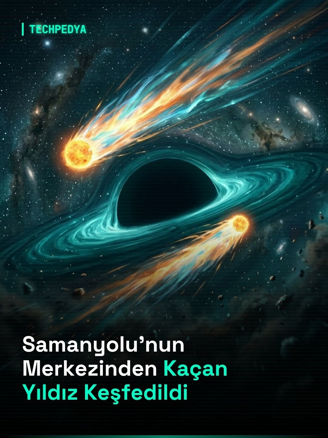 Başıboş Yıldız Galaksiyi Yırtarak İlerliyor