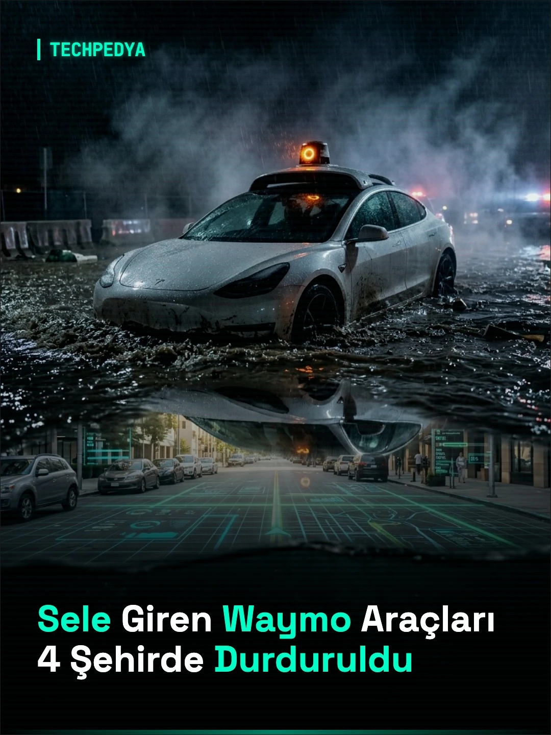 Sele Giren Waymo Araçları 4 Şehirde Durduruldu