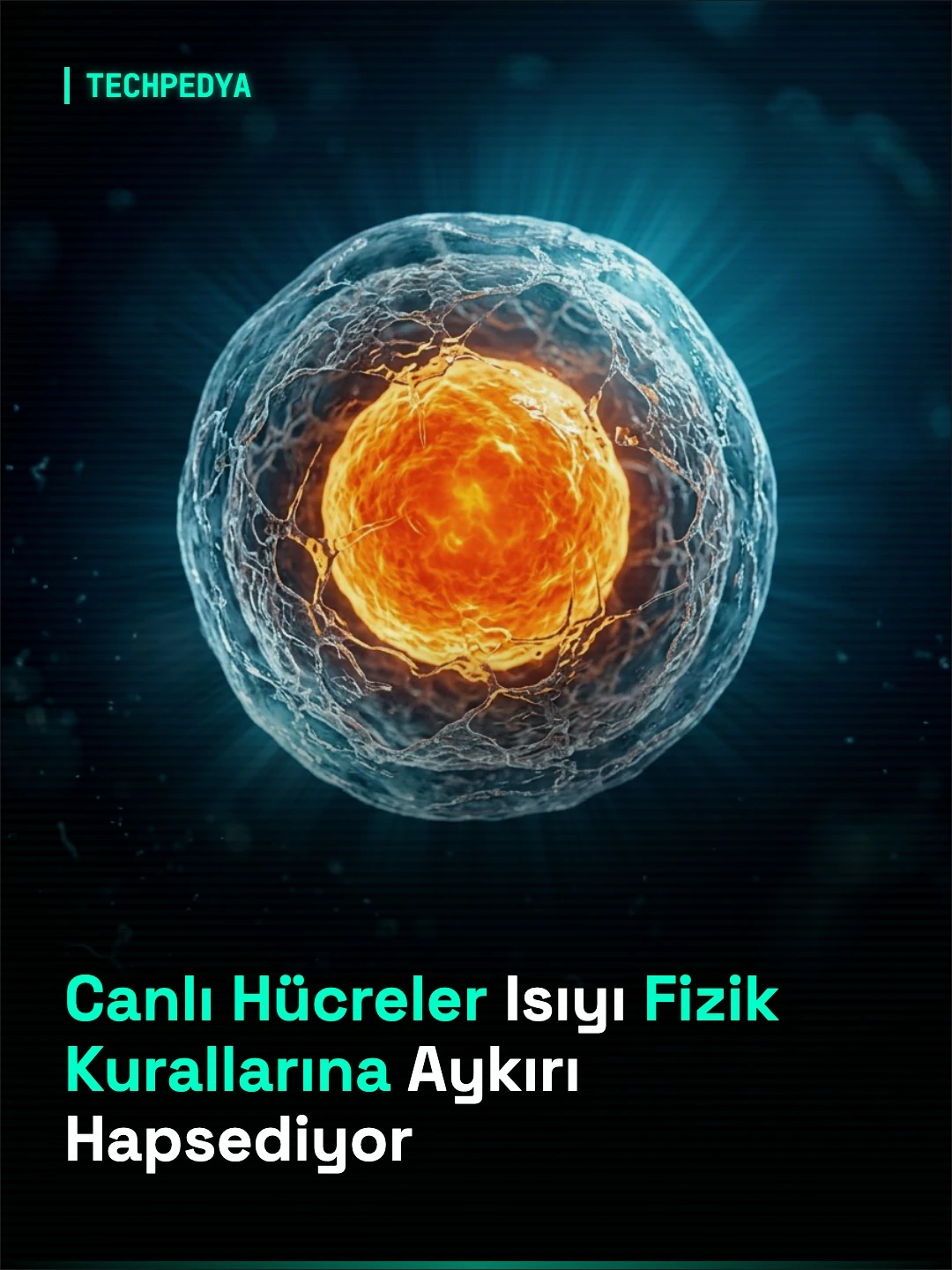 Canlı Hücreler Isıyı Fizik Kurallarına Aykırı Hapsediyor