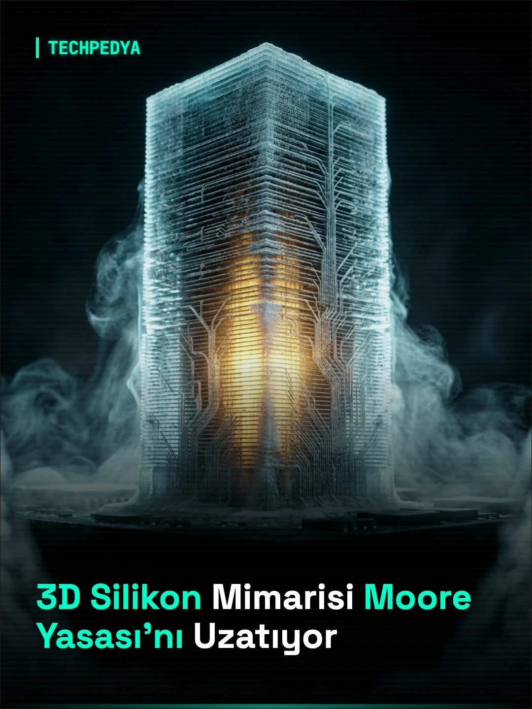 3D Silikon Mimarisi Moore Yasası'nı Uzatıyor