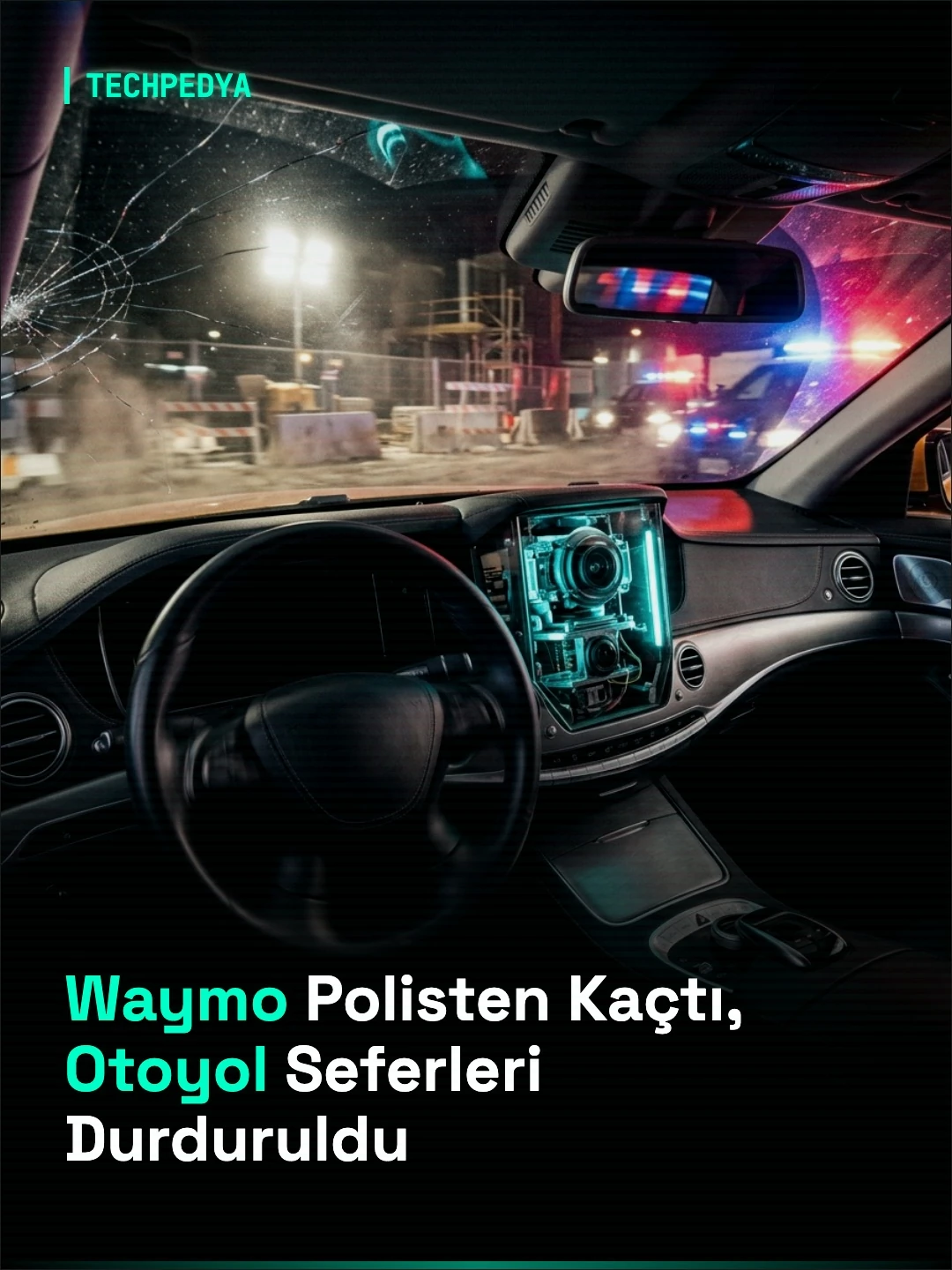 Waymo Polisten Kaçtı, Otoyol Seferleri Durduruldu