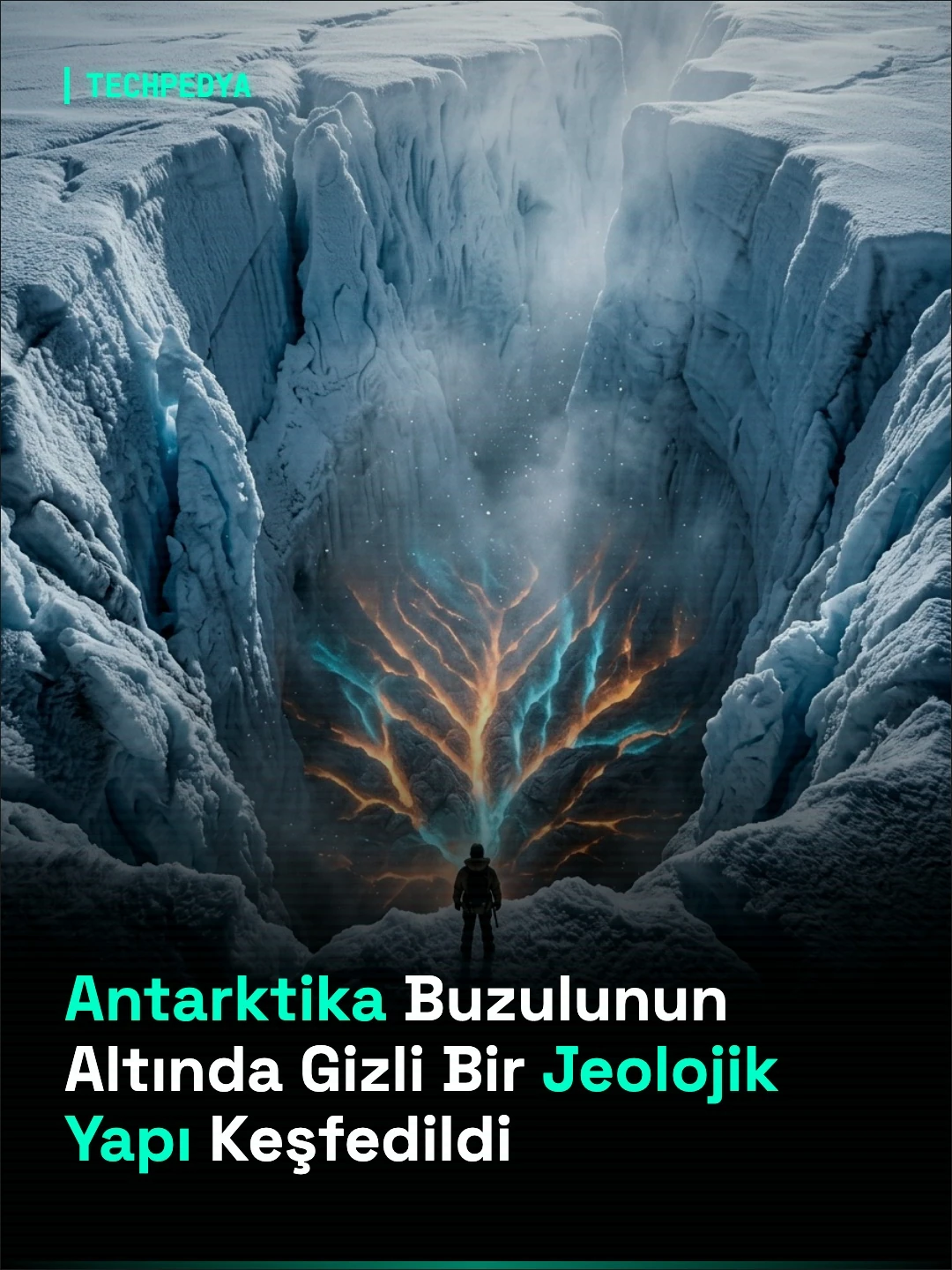 Antarktika Buzulunun Altında Gizli Bir Jeolojik Yapı Keşfedildi