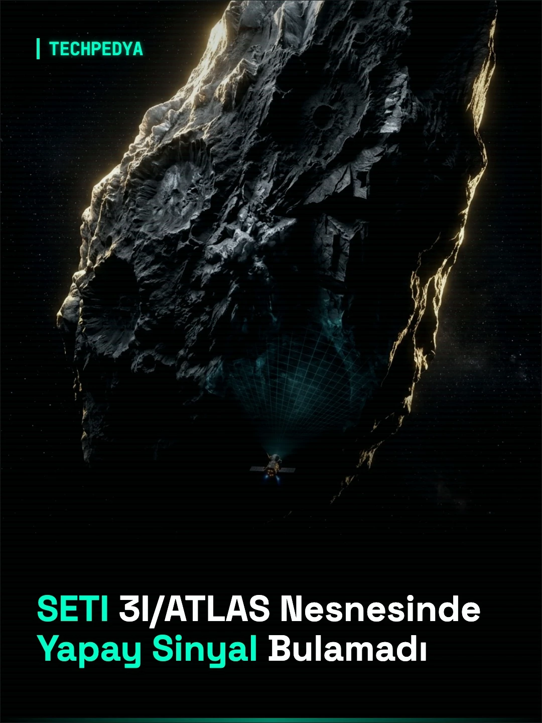 SETI 3I/ATLAS Nesnesinde Yapay Sinyal Bulamadı