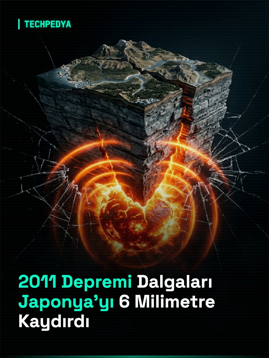 2011 Depremi Dalgaları Japonya'yı 6 Milimetre Kaydırdı
