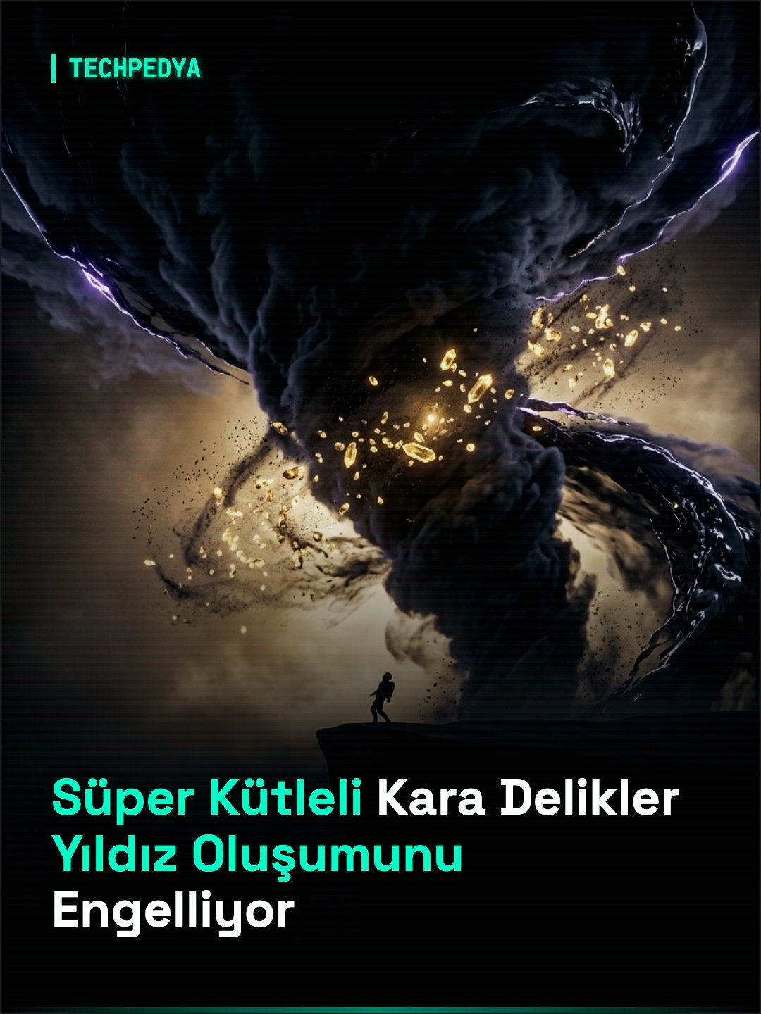Süper Kütleli Kara Delikler Yıldız Oluşumunu Engelliyor