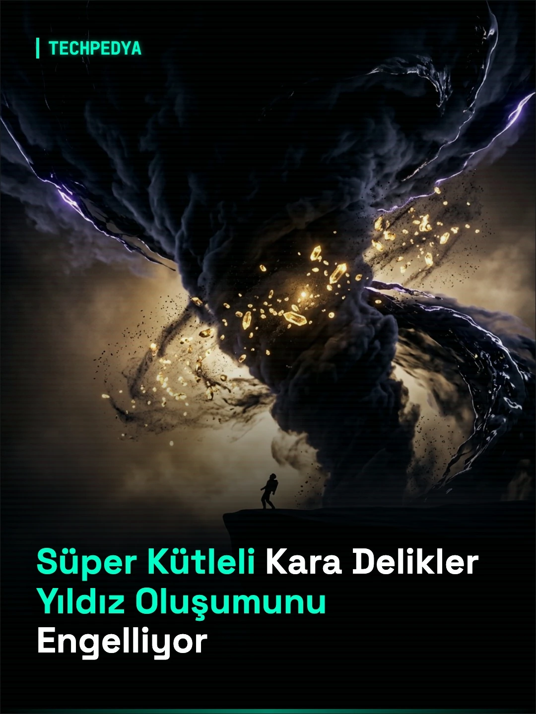 Süper Kütleli Kara Delikler Yıldız Oluşumunu Engelliyor