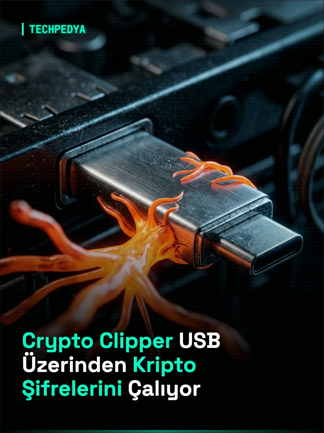 Crypto Clipper USB Üzerinden Kripto Şifrelerini Çalıyor