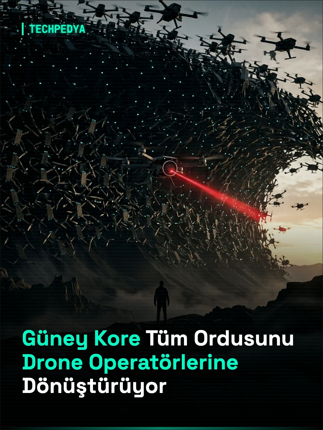 Güney Kore Tüm Ordusunu Drone Operatörlerine Dönüştürüyor