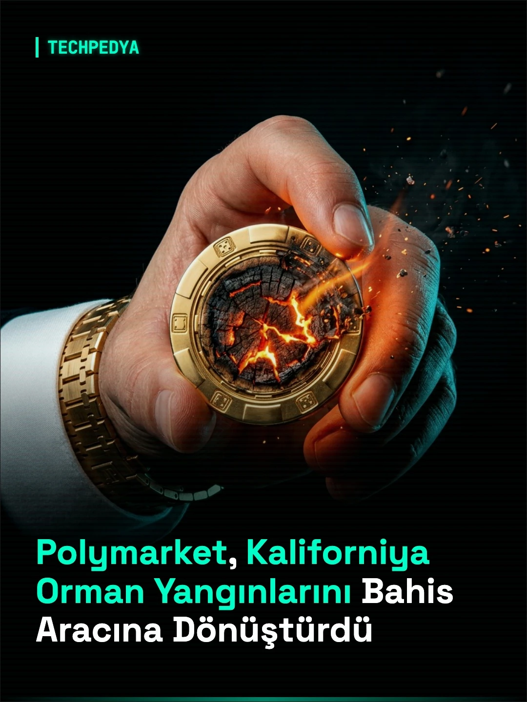 Polymarket, Kaliforniya Orman Yangınlarını Bahis Aracına Dönüştürdü