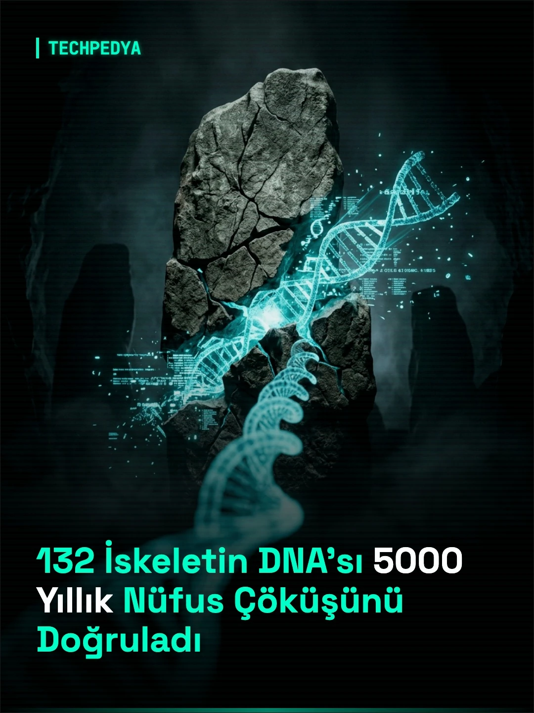 132 İskeletin DNA'sı 5000 Yıllık Nüfus Çöküşünü Doğruladı
