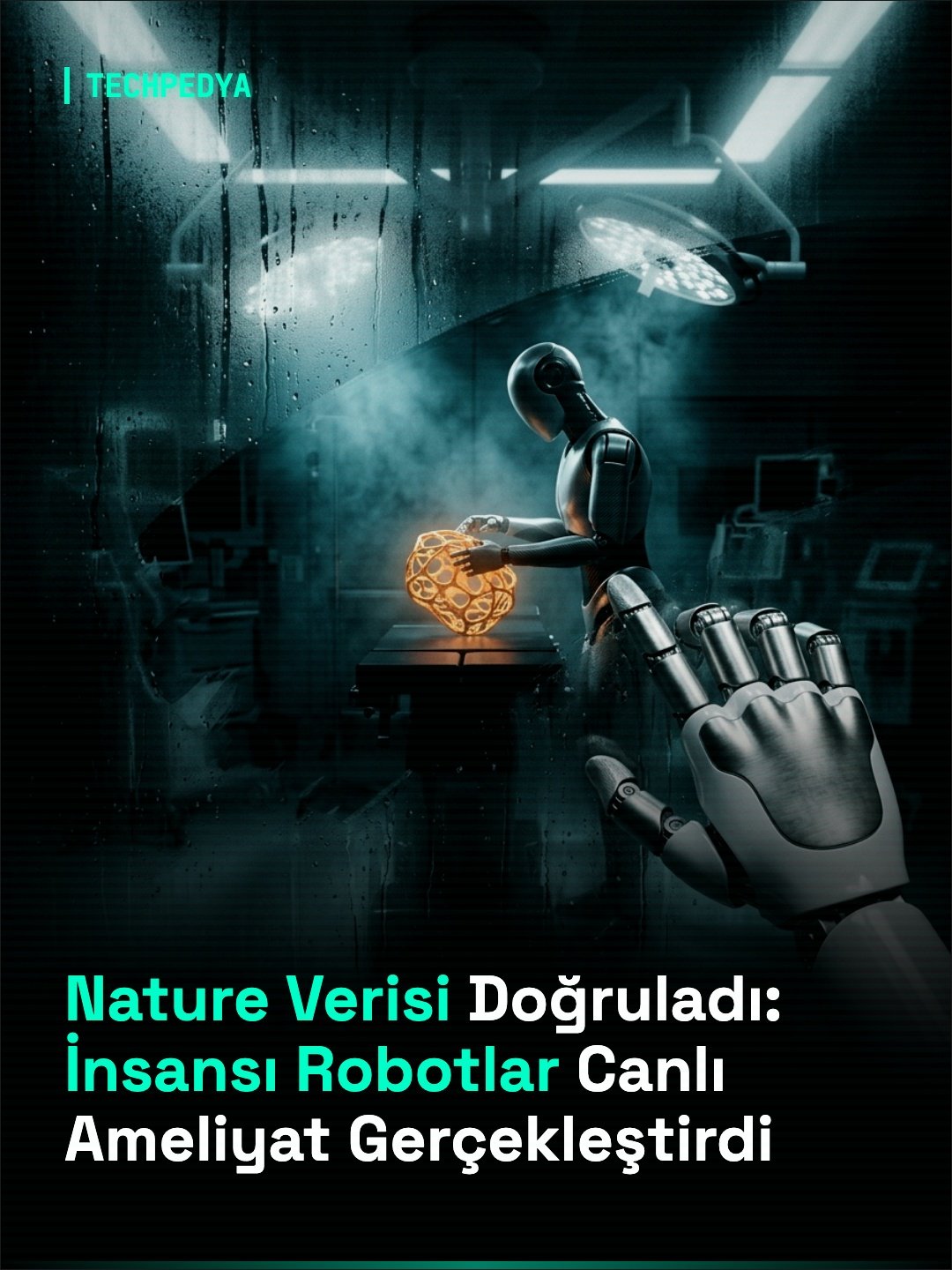 Nature Verisi Doğruladı: İnsansı Robotlar Canlı Ameliyat Gerçekleştirdi