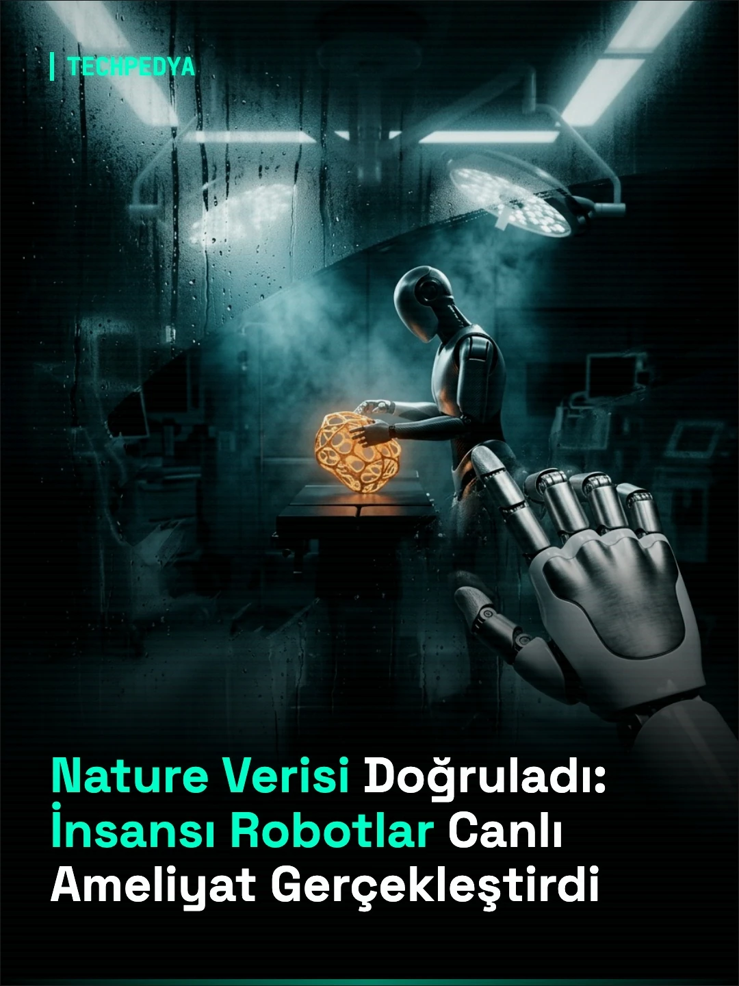 Nature Verisi Doğruladı: İnsansı Robotlar Canlı Ameliyat Gerçekleştirdi