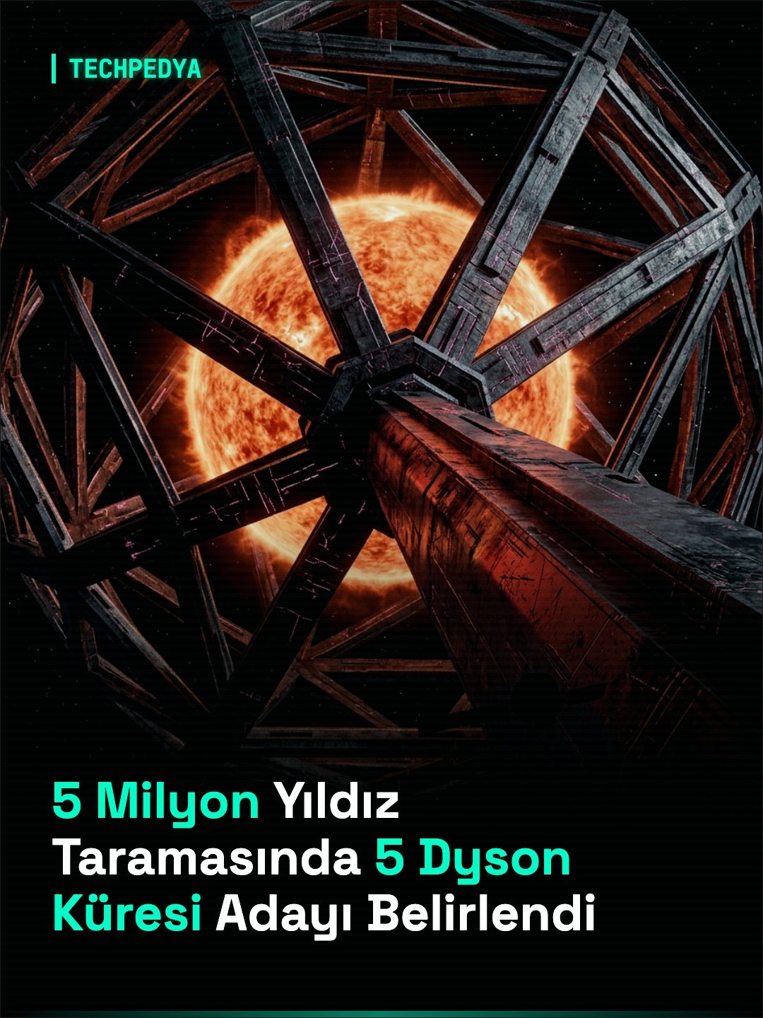 5 Milyon Yıldız Taramasında 5 Dyson Küresi Adayı Belirlendi