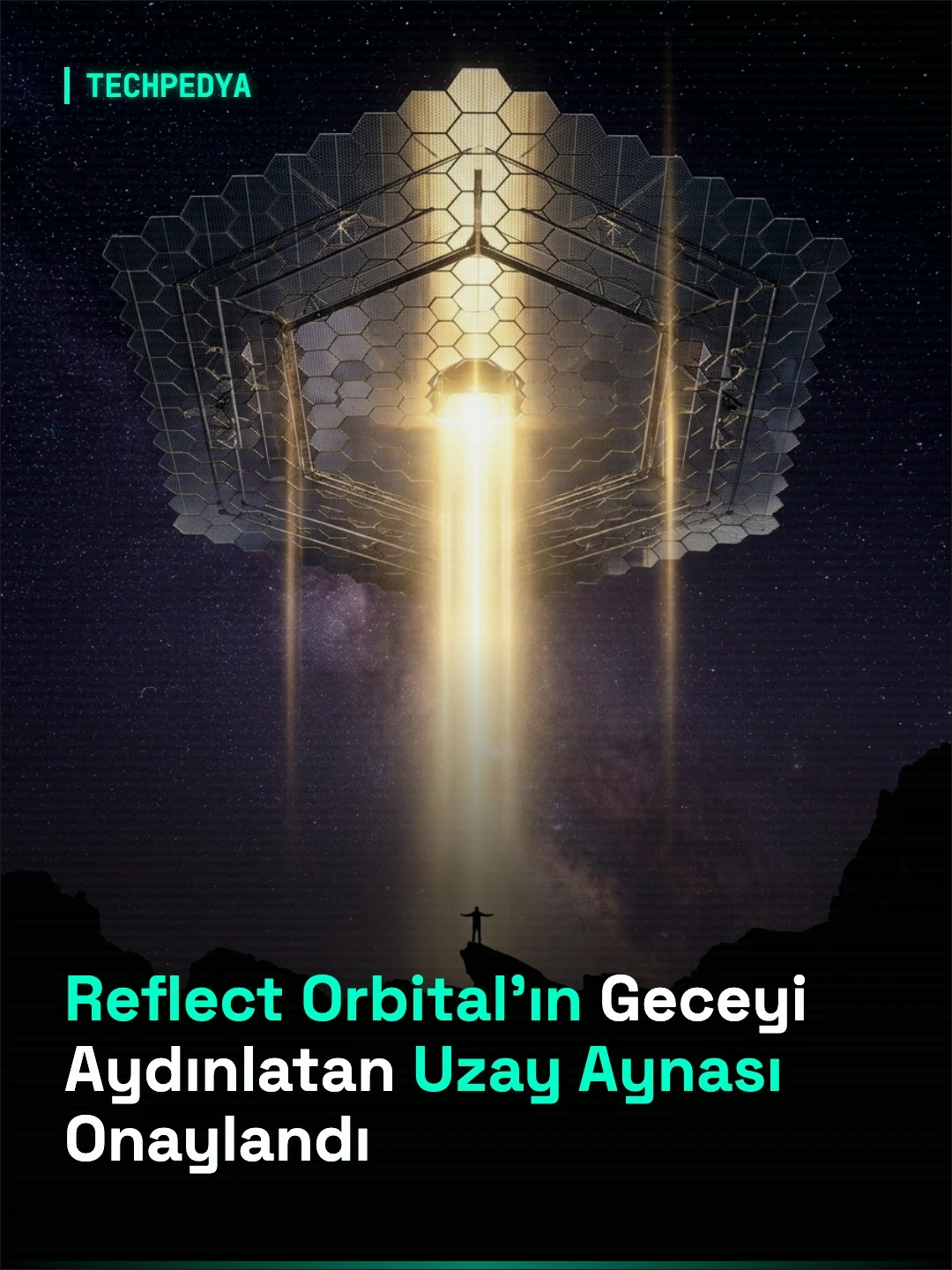 Reflect Orbital'ın Geceyi Aydınlatan Uzay Aynası Onaylandı
