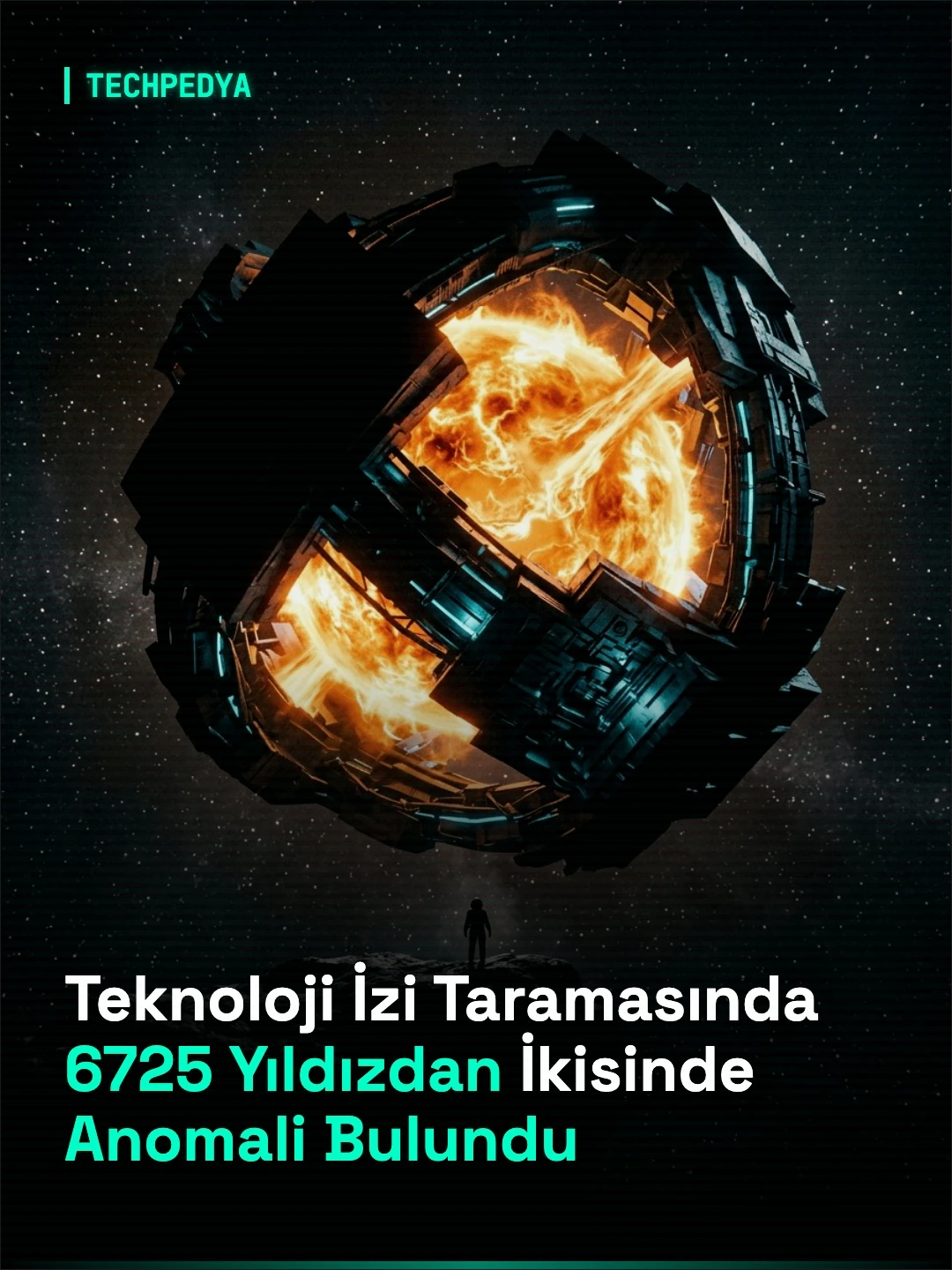 Teknoloji İzi Taramasında 6725 Yıldızdan İkisinde Anomali Bulundu
