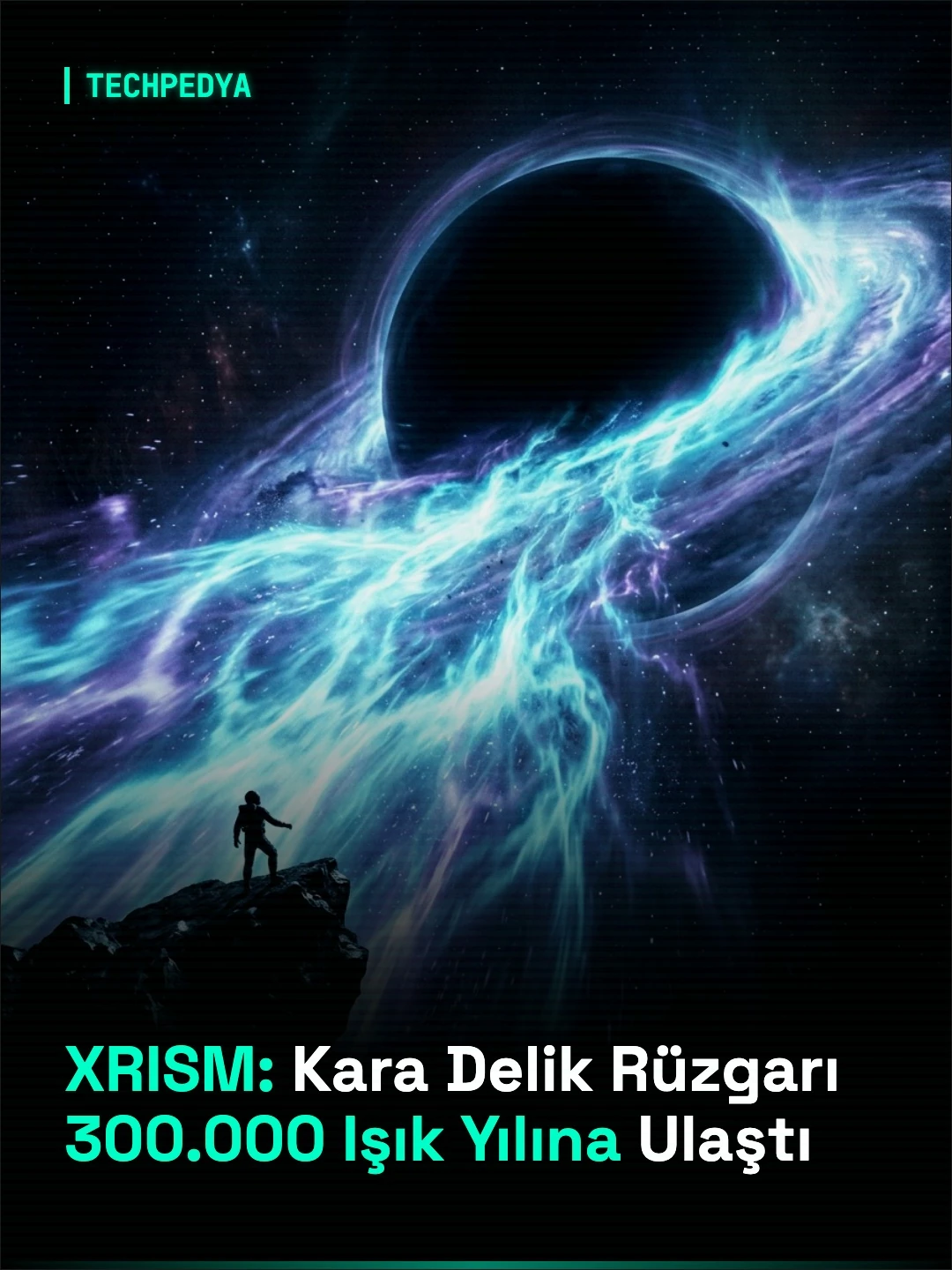 XRISM: Kara Delik Rüzgarı 300.000 Işık Yılına Ulaştı